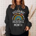 Hispanic Heritage Month National Latino Countries Flags Sweatshirt Gifts for Her