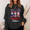 Pharmacy Crew 4Th Of July Cute Pills American Patriotic Sweatshirt Gifts for Her