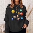 Planets Solar System Science Astronomy Space Lovers Astronomy Funny Gifts Sweatshirt Gifts for Her