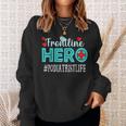 Podiatrist Frontline Hero Essential Workers Appreciation Sweatshirt Gifts for Her