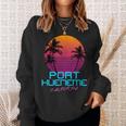 Port Hueneme California Retro 80S Sweatshirt Gifts for Her