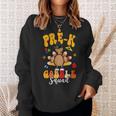 Pre-K Gobble Squad Cute Turkey Happy Thanksgiving Sweatshirt Gifts for Her