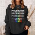 Pride Month Demon Lgbt Gay Pride Month Transgender Lesbian Sweatshirt Gifts for Her