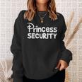 Princess Security Team Big Brother Birthday Halloween Sweatshirt Gifts for Her