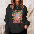 Pro Life Hippie Save The Babies Pro-Life Generation Prolife Sweatshirt Gifts for Her