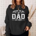 Promoted To Daddy Est 2024 Soon To Be Dad 2024 Sweatshirt Gifts for Her