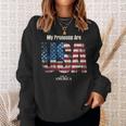 My Pronouns Are Usa 4Th Of July Celebration Proud American Sweatshirt Gifts for Her