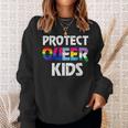 Protect Queer Youth Lgbt Awareness Gay Lesbian Pride Sweatshirt Gifts for Her
