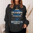 Proud Air Force Grandpa Gift Usair Force Veterans Day Sweatshirt Gifts for Her