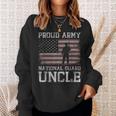 Proud Army National Guard Uncle Us Military Gift Gift For Mens Sweatshirt Gifts for Her