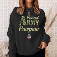 Proud Army Pawpaw Military Pride Gift For Mens Sweatshirt Gifts for Her