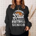 Proud Dad Of A Football Senior 2024 Graduate Graduation Sweatshirt Gifts for Her