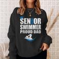Proud Dad Senior Swimmer Class Of 2020 Swim Team Sport Sweatshirt Gifts for Her