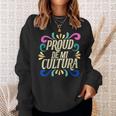 Proud De Mi Cultura Latino Month Sweatshirt Gifts for Her