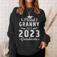 Proud Granny Of A Class Of 2023 Graduate Graduation Senior Sweatshirt Gifts for Her
