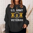 Proudly Served Us Army Veteran E8 First Sergeant Sweatshirt Gifts for Her