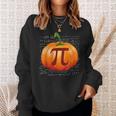 Pumpkin Pie Math I Halloween Thanksgiving Pi Day Halloween Sweatshirt Gifts for Her