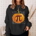 Pumpkin Pie Math Halloween Thanksgiving Pi Day Sweatshirt Gifts for Her