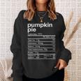 Pumpkin Pie Nutrition Facts Matching Thanksgiving Sweatshirt Gifts for Her