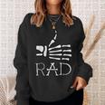 Rad Skeleton Thumb Cool Gag Radiography Lovers Sweatshirt Gifts for Her
