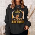 Remembering My Ancestors Junenth 1865 African American Sweatshirt Gifts for Her