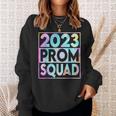Retro 2023 Prom Squad 2022 Graduate Prom Class Of 2023 Gift Sweatshirt Gifts for Her
