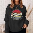 Retro Altmar Home State Cool 70S Style Sunset Sweatshirt Gifts for Her