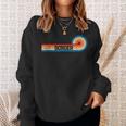 Retro Borger Vintage City Borger Sweatshirt Gifts for Her
