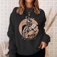 Retro Cowboy Rarin To Go Western Country Cowgirl Horses Sweatshirt Gifts for Her