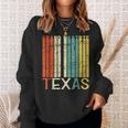 Retro Grand Prairie Residents State Texas Sweatshirt Gifts for Her