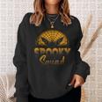 Retro Halloween Costume Scary Spooky Horror Spooky Squad Halloween Costume Sweatshirt Gifts for Her