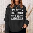 Retro Its Not A Dad Bod Its A Father Figure Fathers Day Gift For Mens Sweatshirt Gifts for Her