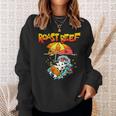 Roast Beef Cow Cute Meat Lover Sun Beach Fun Kids Men Women Sweatshirt Gifts for Her