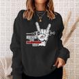 Rocking Phlebotomist Syringe Injection Blood Donor Aid Sweatshirt Gifts for Her