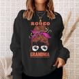 Rodeo Grandma Cowgirl Grandmother Horse Rider Rancher Women Sweatshirt Gifts for Her