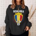 Romania Soccer 2018 Romanian Flag National Team Cup Sweatshirt Gifts for Her