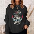 Sailor Quote Anchor Rope Sailboat Clothing Sweatshirt Gifts for Her