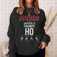 Santas Favorite Ho Ugly Christmas Sweater Sweatshirt Gifts for Her