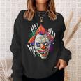 Scary Creepy Clown Laugh Horror Halloween Kids Men Costume Halloween Sweatshirt Gifts for Her