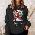 Seguin Name Gift Santa Seguin Sweatshirt Gifts for Her