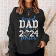 Senior Dad 2024 Volleyball Senior 2024 Class Of 2024 Sweatshirt Gifts for Her
