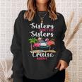 Sisters Dont Let Sisters Cruise Alone Flamingo Vacation Sweatshirt Gifts for Her