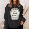 Smokey Bbq Sauce Condiment Family Halloween Costume Sweatshirt Gifts for Her