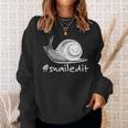 Snailed It Pet Snail Malacologist Sweatshirt Gifts for Her