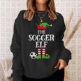Soccer Elf Family Matching Christmas Group Elf Pajama Sweatshirt Gifts for Her