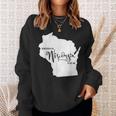 Somebody In Wisconsin Loves Me Sweatshirt Gifts for Her