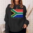 South Africa African Flag Souvenir Sweatshirt Gifts for Her