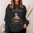 Sphynx Cat Lover Christmas Ugly Xmas Sweater Sphynx Sweatshirt Gifts for Her