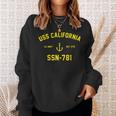Ssn781 Uss California Sweatshirt Gifts for Her