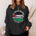 Stand With Palestine Free Palestine Peace Love Flag Sweatshirt Gifts for Her